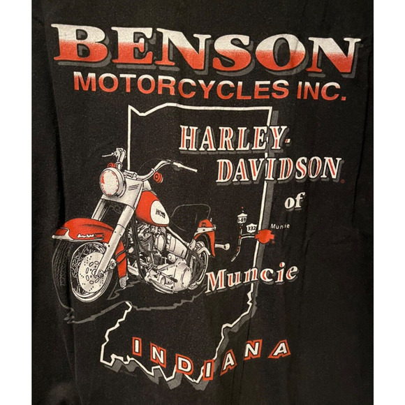 Harley Davidson 100 Years Idea To Icon XL Rare Biker Hanes Beefy-T T Shirt - Picture 7 of 9